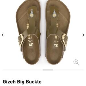 37 Birkenstock Gizeh Big Buckle Sandals